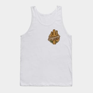 Retro Vintage Saguaro National Park Emblem Tank Top